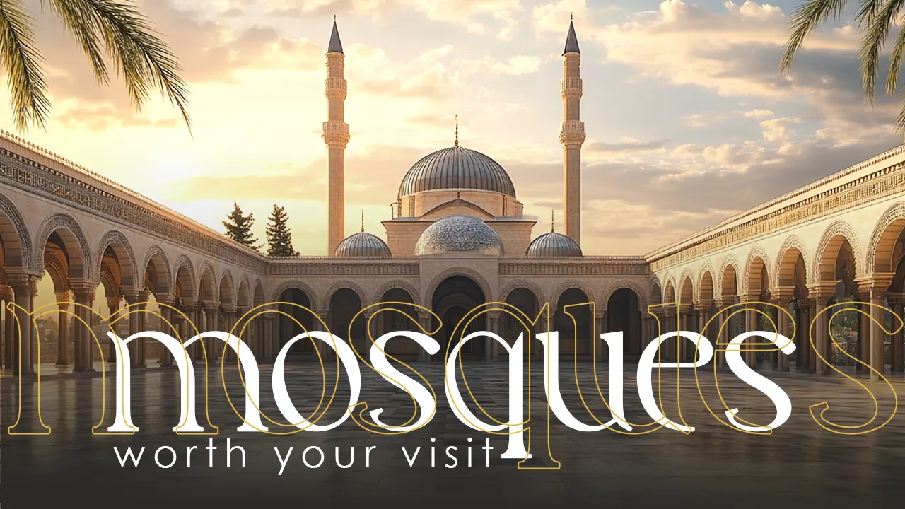 Embark on an exciting tour to visit the most significant Islamic structures worldwide and discover the true splendour of heritage and architecture from its origins to the present day.