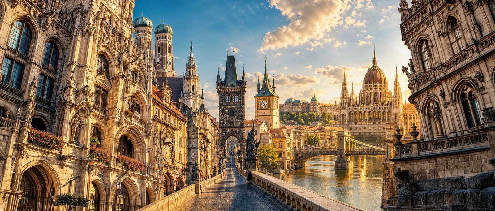 Every Heart Has a Story… But the Golden Heart of Europe Tells Its Own — 5 Countries, One Unforgettable Journey.