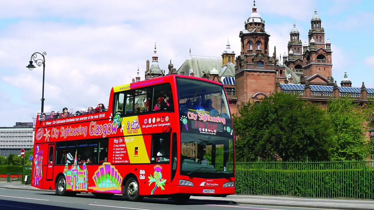 Bus tour of the city