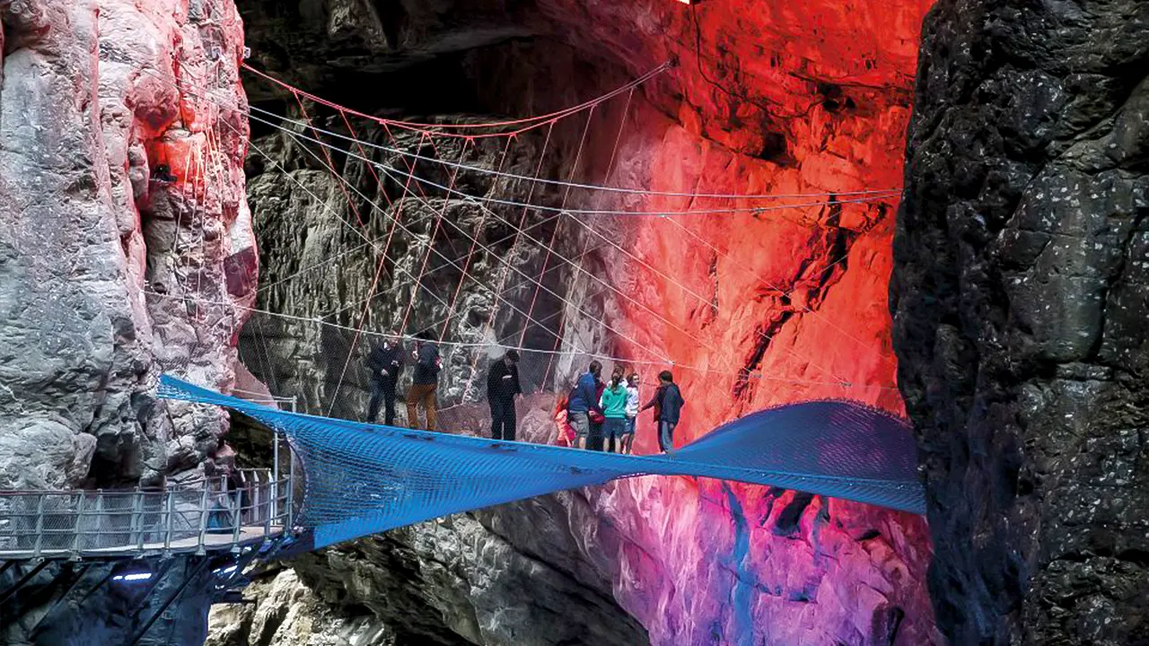 Canyon Swing in Grindelwald