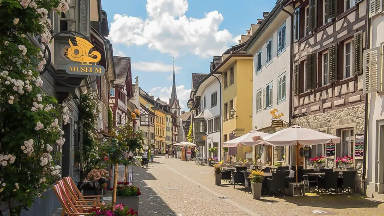 Stein am Rhein and Rhine Falls