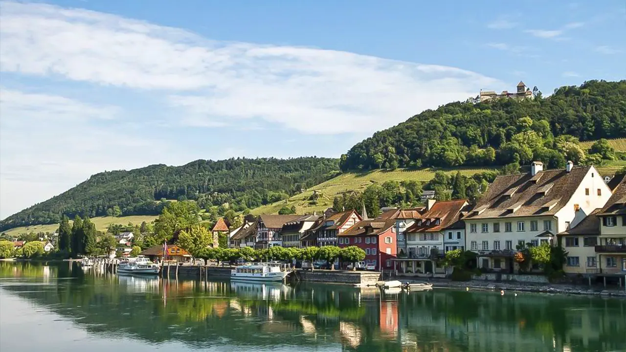 Stein am Rhein and Rhine Falls