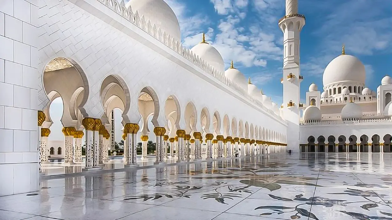 Abu Dhabi and Sheikh Zayed Mosque