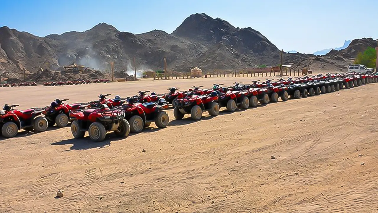 Morning beach buggy tour and camel ride by Transport