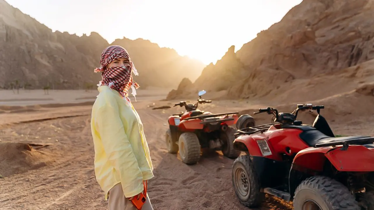 ATV, Bedouin Tent with BBQ Dinner and Show