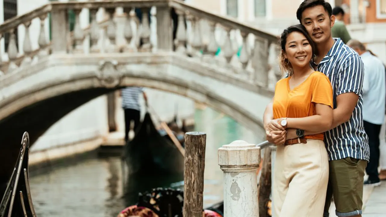 Photo shoot in Piazza San Marco