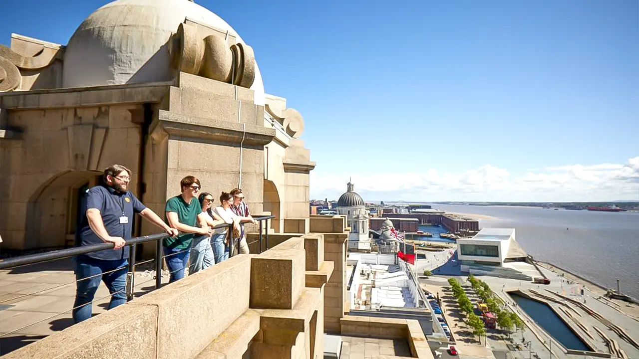 Royal Liver Building 360 Degree Tower Tour