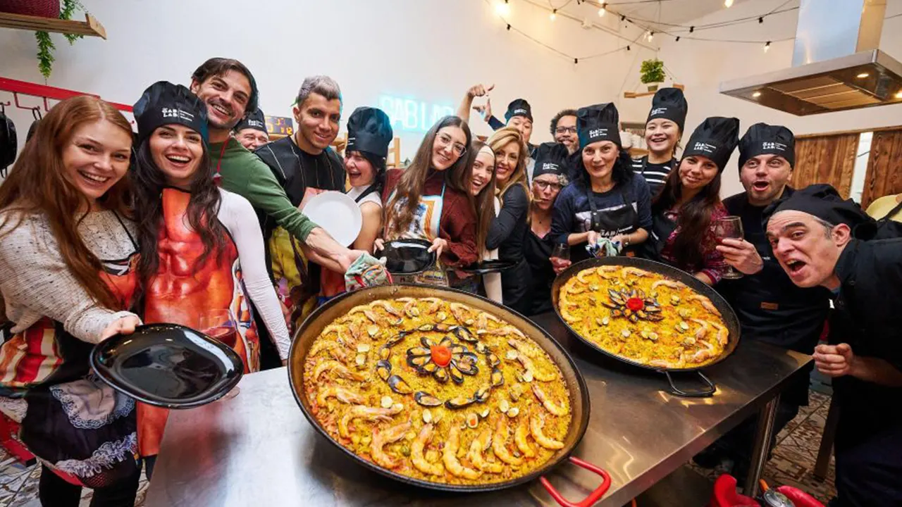 Paella and Sangria Class, Market Visit, & Tapas