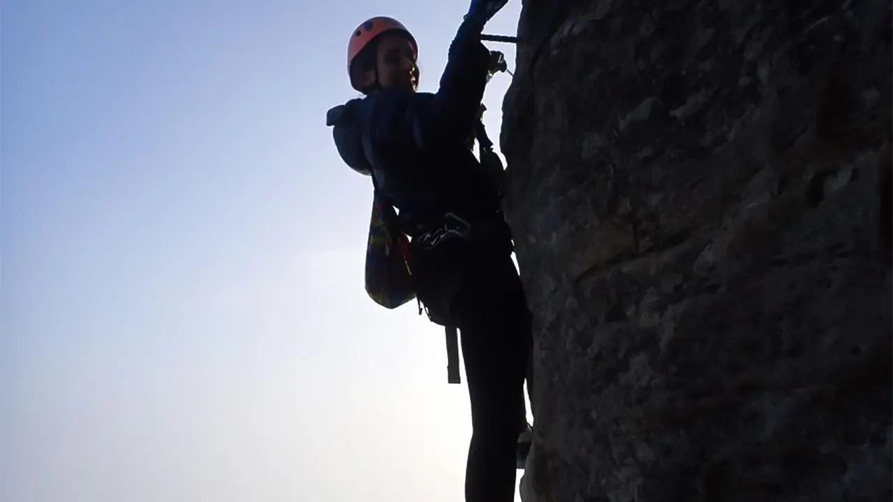 Via Ferrata Baumes Corcades in Centelles