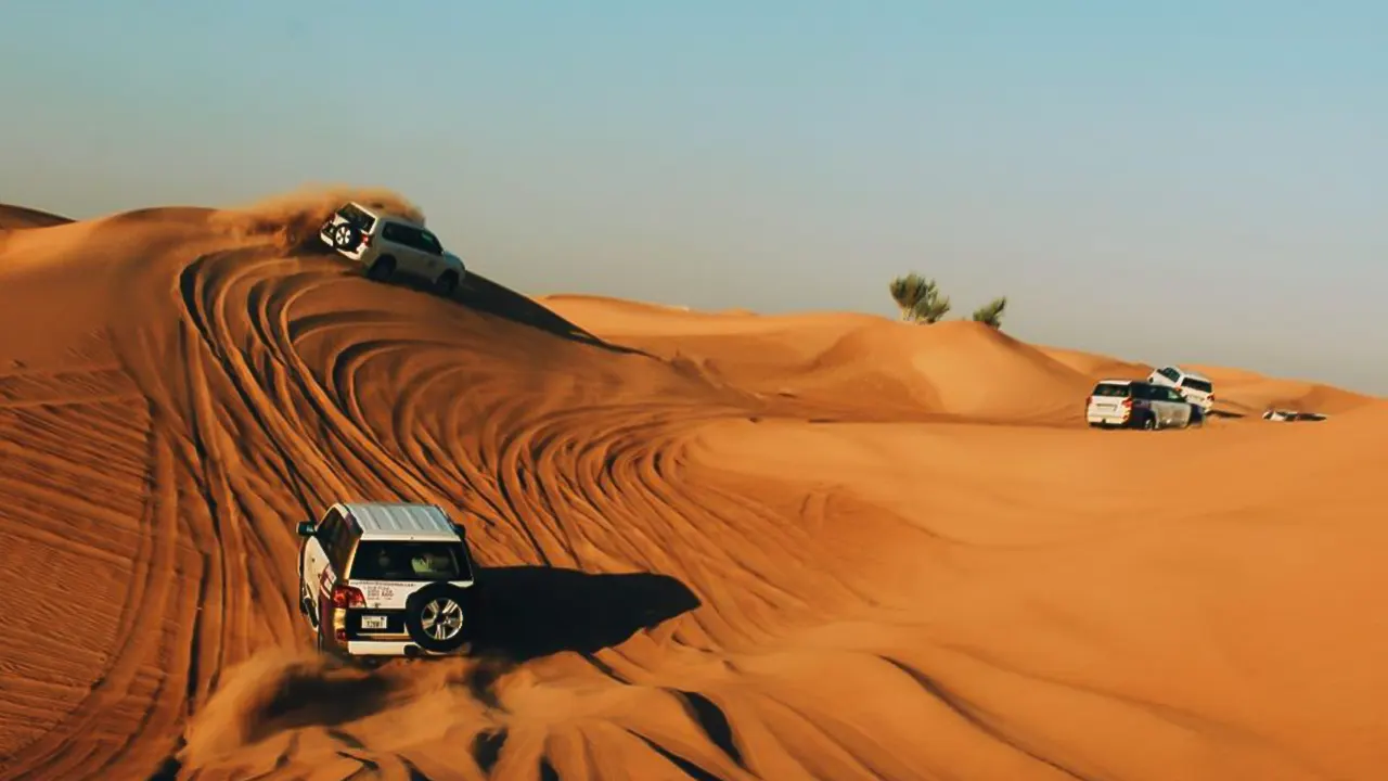 4x4 Desert Safari with Snacks and Transfer