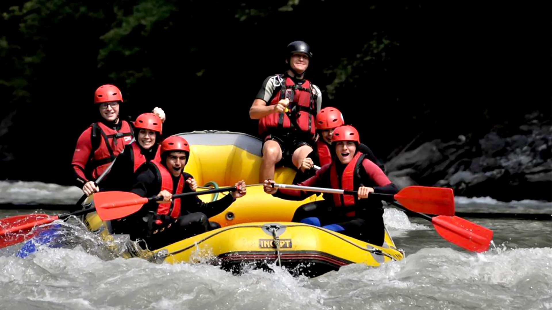 White Water Rafting on the Salzach River